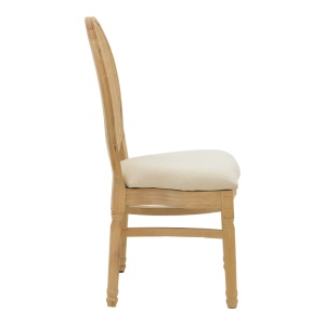 Scaun Model Canco, Natur, 50x55x98 cm - Img 3