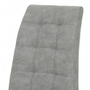 Scaun Model Darrell, Gri antichizat, 42x49x106 cm - Img 6
