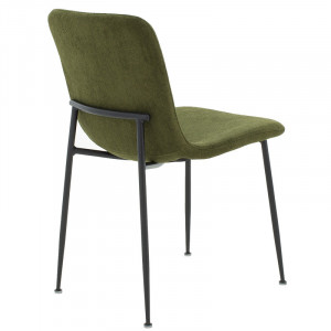 Scaun Model Gratify, Kaki/Negru, 44x58x81 cm - Img 2