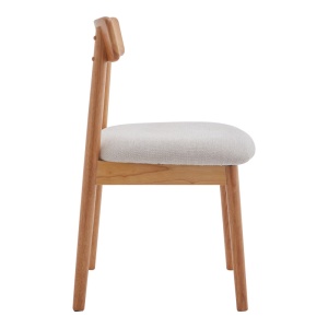 Scaun Model Houlian, Natur, 46x45x78 cm - Img 3