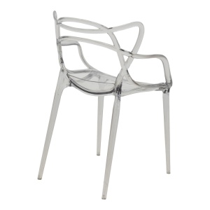 Scaun Model Ramsei, Transparent, 55x53x84 cm - Img 2