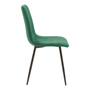 Scaun Noor, verde/negru, 44x53x86 cm - Img 3