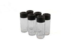 Set borcane pentru condimente, 6 bucati Star Transparent 6x6x10 cm - Img 2