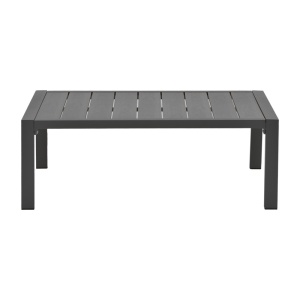 Set Canapele de gradina si masa, Model Fashionable, culoare bej si gri inchis, aluminiu si textil, cm - Img 17