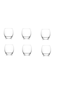 Set de pahare, 6 bucati LV Transparent 7.2x7.2x9.4 cm - Img 3