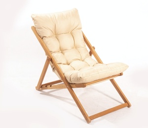 Set masa si scaune de gradina (3 piese) My005 Crem 40x40x40 cm - Img 3