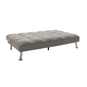 Set mobilă living Smooth, gri, 189x92x82 cm - Img 5
