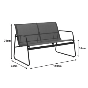 Set mobilier de grădină Veranda, cappuccino - Img 10