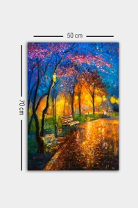 Tablou 1066486481 Multicolor 50x70x3 cm - Img 3