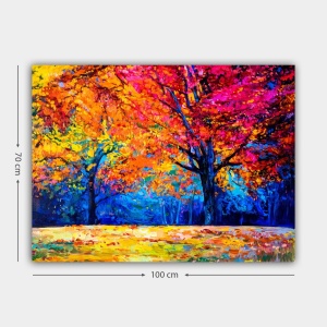 Tablou 292880360 Multicolor 70x100 cm - Img 3