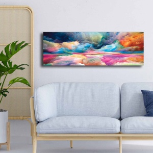 Tablou 3090NISC Multicolor 30x90 cm - Img 2