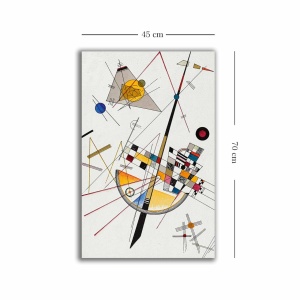 Tablou Abstract Rockware Multicolor 45x70 cm - Img 3
