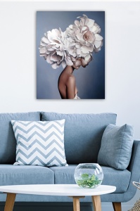Tablou Celeste Aurora Multicolor 50x70x3 cm - Img 1