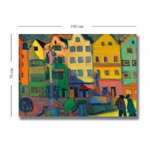 Tablou Cromea Atlas Multicolor 70x100 cm - Img 3