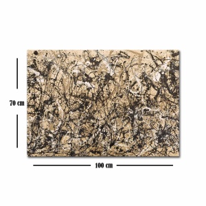 Tablou Fusion Bloom Multicolor 70x100x3 cm - Img 4