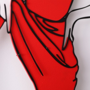 Tablou metalic Natalie Multicolor 56x70 cm - Img 5