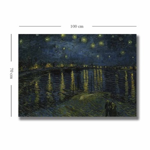 Tablou Rainbow Athena Multicolor 70x100 cm - Img 3