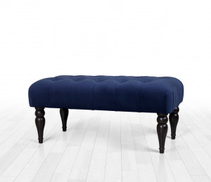 Taburet bancuta Soltani Bleumarin 50x20 cm - Img 2