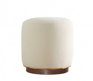 Taburet Bilal Crem 45x47 cm - Img 7