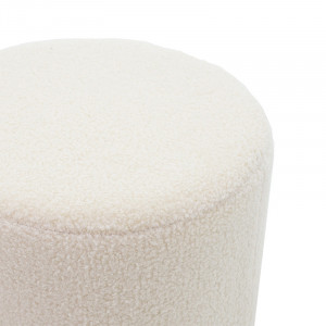Taburet Dash boucle crem - auriu D35x35cm - Img 2