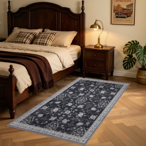 Traversa Inka V6 Negru, 80 x 150 cm