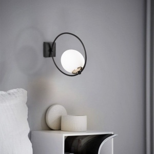 Aplica Dolunay Negru 15x31x28 cm - Img 1