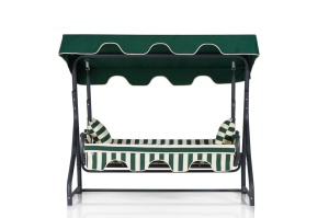 Balansoar cu 3 locuri Olea 8 Multicolor 200x165x110 cm - Img 2