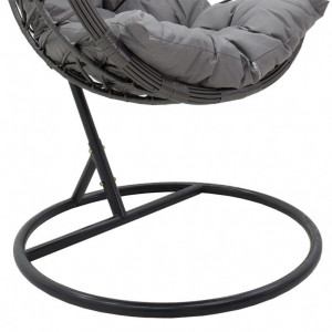 Balansoar de Gradina Hudson Gri 109x100x197 cm - Img 6