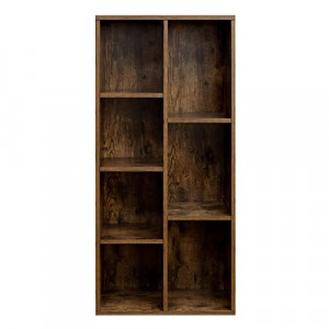Biblioteca Vasagle, Model Oliver, 50x24x106 cm, Antic - Img 6