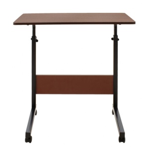 Birou ajustabil Pako World, model Piper, 60x69-90x40 cm, Stejar inchis/Negru - Img 4
