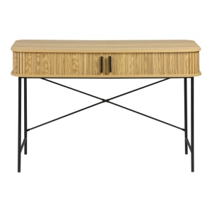 Birou Model Scandi, Natur/Negru, 120x60x76.5 cm - Img 2