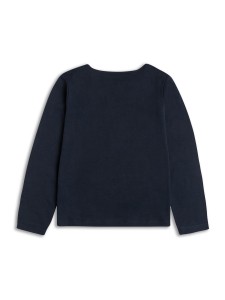 Bluza cu maneca lunga bleumarin - Img 2