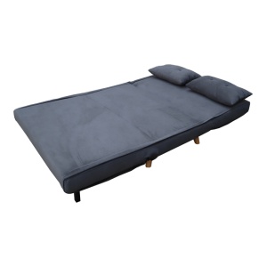 Canapea Extensibila 2 Locuri Josuane I, antracit, 122x80x81 cm - Img 4