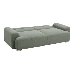 Canapea Extensibila 3 Locuri Harmonious, verde masliniu, 223.5x92x81 cm - Img 3