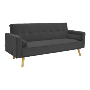Canapea Extensibila Success, antracit, 3 locuri, 190x80x84 cm - Img 2