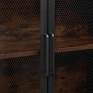 Comoda Model Gael, Maro/Negru, 70x33x100 cm - Img 6