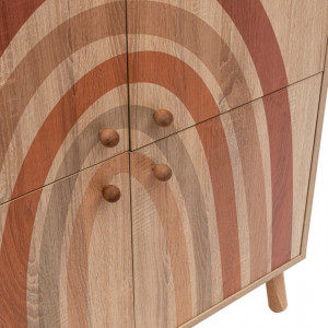 Comoda Model Iris, Multicolor, 95x36x111 cm - Img 4