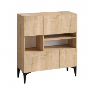 Comoda Model Krista, Stejar, 100x35x125 cm - Img 4
