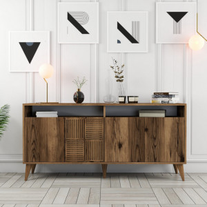 Comoda Model Milan, Nuc, 160x35x78 cm - Img 1