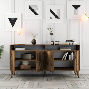 Comoda Model Milan, Nuc, 160x35x78 cm - Img 4