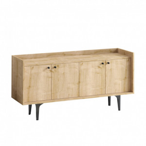 Comoda Model Navi, Stejar, 150x40x80 cm - Img 4