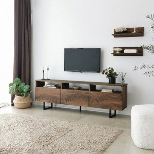 Comoda TV Onda - Walnut - Img 6