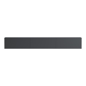 Comoda TV Rival, suspendata, cu iluminare LED, Antracit, 210 x 35 x 30 cm - Img 4