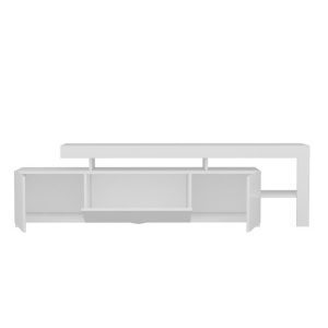 Comoda TV Salvador, Model Beliz, 192x53x37 cm, Alb - Img 11
