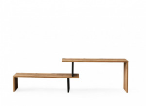 Comoda TV Salvador, Model Ovit, 153x44x30 cm, Pin - Img 6