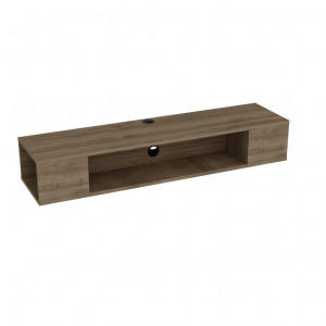 Comoda TV Salvador, Model Peti, 135x23x35.2 cm, Nuc - Img 2