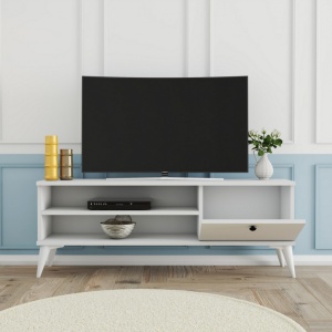 Comoda TV Salvador, Model Retro, 120x44.6x29.5 cm, aaaa - Img 3