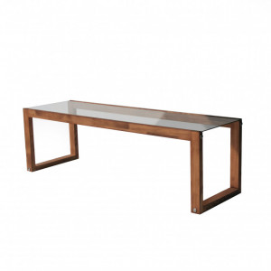 Comoda TV Salvador, Model Via, 130x40x40 cm, Natur - Img 7