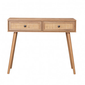 Consola Model Oslo, Stejar sonoma, 100x29x81 cm