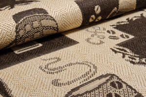 Covor pentru bucatarie, Natura 950-91, 80x150 cm, 1500 gr/mp - Img 3